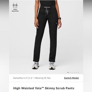 Figs skinny scrub pants